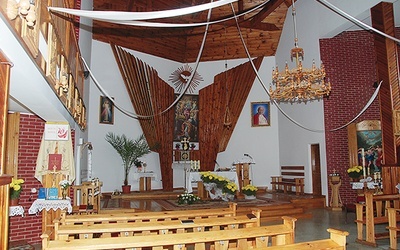  Wnętrze kościoła wymaga jeszcze wyposażenia i drobnych remontów
