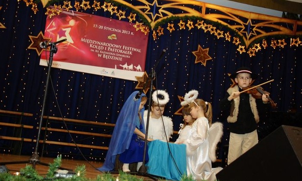 Kolędowe serce w Będzinie