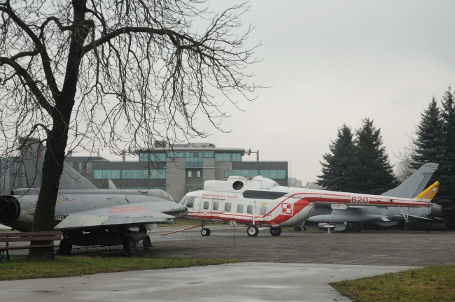 Transport papieskiego śmigłowca