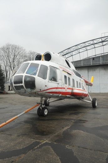 Transport papieskiego śmigłowca