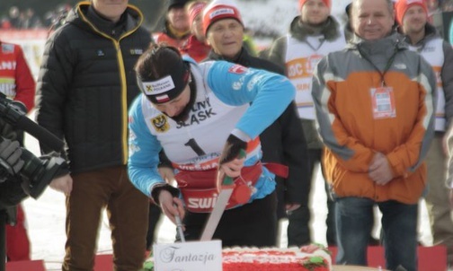 Justysia najlepsza w Jakuszycach