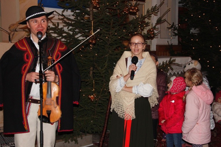 Koncert kapeli góralskiej "Hora" w Rzeczycy