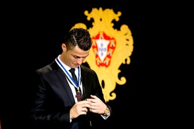 Cristiano Ronaldo i Henryk Żeglarz