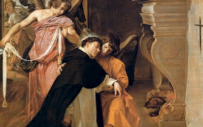 „Kuszenie św. Tomasza z Akwinu”  olej na płótnie, 1632 Muzeum Diecezjalne Sztuki Sakralnej  Orihuela