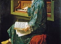 Wolfgang Amadeusz Mozart był cudownym dzieckiem, które pierwszy utwór skomponowało  w wieku pięciu lat