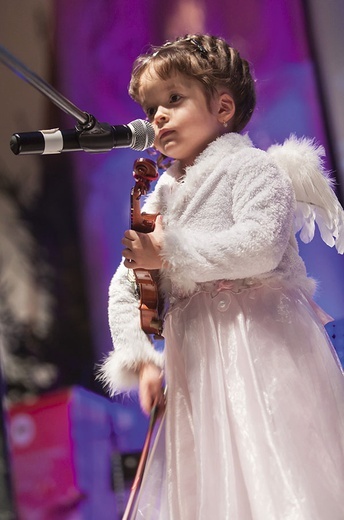 Ania Wieleńska z Kielc,  najmłodsza solistka festiwalu