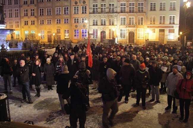 Manifestacja solidarności z Ukraińcami 