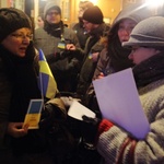 Manifestacja solidarności z Ukraińcami 