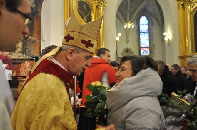 Święcenia biskupie - liturgia eucharystyczna