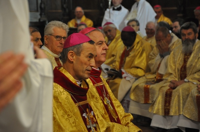 Święcenia biskupie - liturgia eucharystyczna