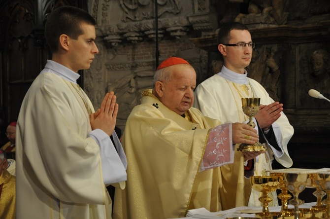 Święcenia biskupie - liturgia eucharystyczna