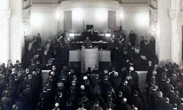 95 lat temu - pierwszy sejm Niepodległej