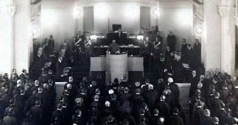 95 lat temu - pierwszy sejm Niepodległej