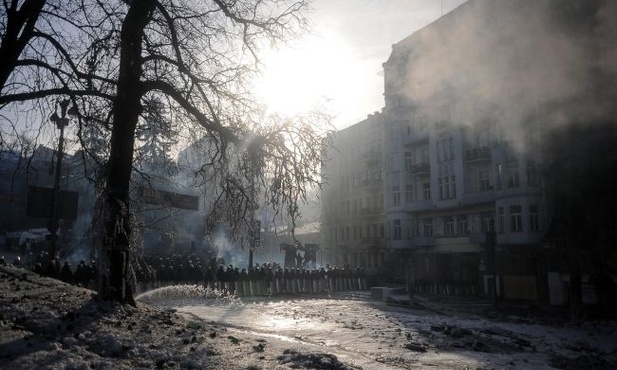 Kijów: demonstranci zajęli resort sprawiedliwości