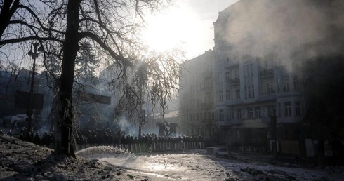 Kijów: demonstranci zajęli resort sprawiedliwości