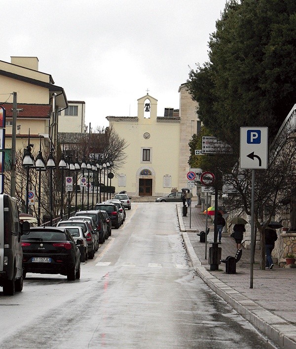 Pierwszy kościół, w którym posługiwał święty