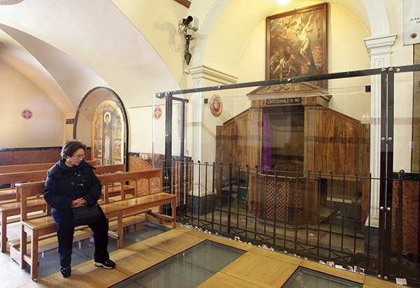 Konfesjonał o. Pio