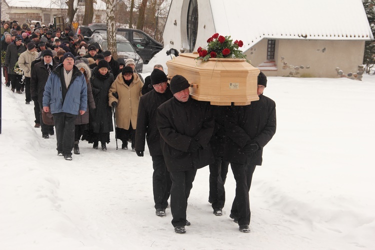 Pogrzeb prof. Szczepana Bauma