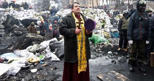 Majdan i antymajdan - dwa światy w Kijowie