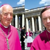  Na zdjęciach nasi biskupi 1 maja 2011 r., po beatyfikacji Jana Pawła II