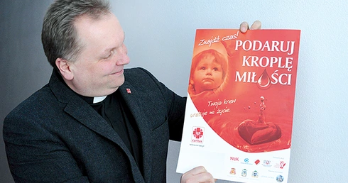  Do włączenia się w akcję zachęca wicedyrektor Caritas ks. Robert Kowalski 