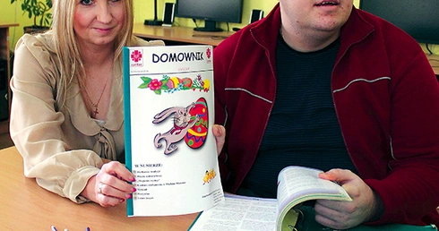 – Nasi podopieczni redagują gazetę  „Domownik” – mówi Izabela Pawluczuk- -Myczkowska 