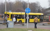 Wypadek autobusu w Katowicach