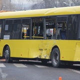 Wypadek autobusu w Katowicach