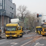 Wypadek autobusu w Katowicach