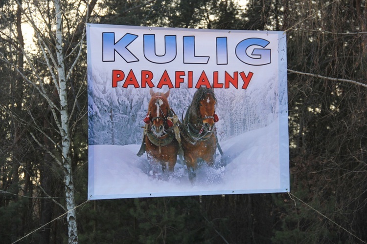 Kulig parafialny w Rawie Mazowieckiej