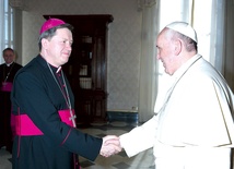 Spotkanie abp. Józefa Kupnego z papieżem Franciszkiem