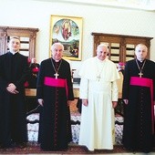  Delegacja archidiecezji warmińskiej na spotkaniu z ojcem świętym Franciszkiem 