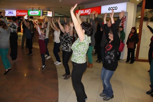 Walentynkowy flashmob