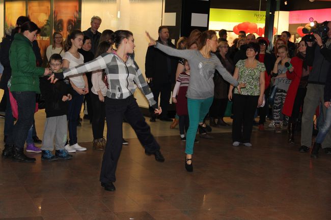 Walentynkowy flashmob