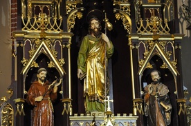 Ołtarz św. Jakuba w kościele farnym w Brzesku