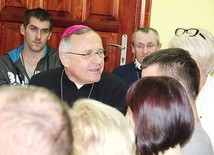 Biskup odwiedził „Patronkę”, czyli oddział terapii uzależnień