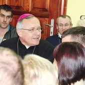 Biskup odwiedził „Patronkę”, czyli oddział terapii uzależnień