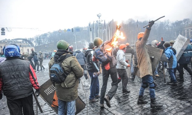 Majdan po ataku Berkutu - cz. 2