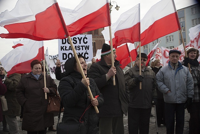 Pikieta w Świdwinie