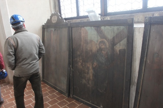 U św. Józefa na strychu...