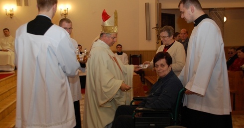 Chorzy z wizytą w radomskim seminarium