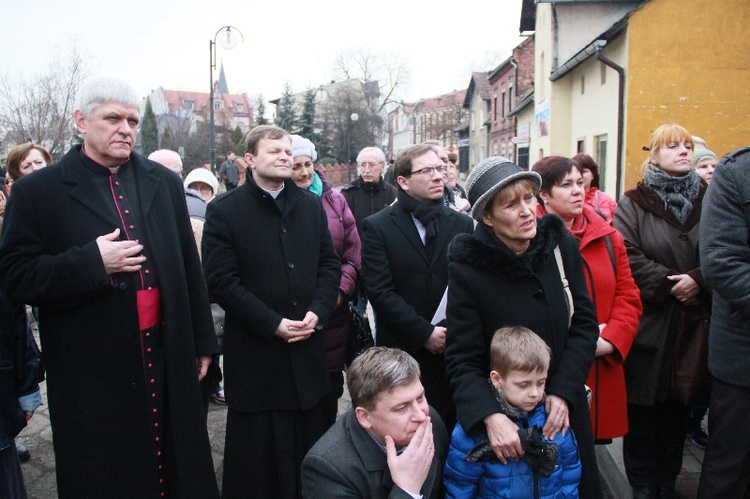 Poświęcenie krzyży na cerkwi w Kędzierzynie-Koźlu