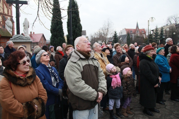 Poświęcenie krzyży na cerkwi w Kędzierzynie-Koźlu