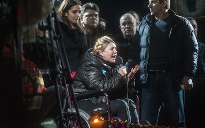 Dramatyczne słowa Tymoszenko na Majdanie