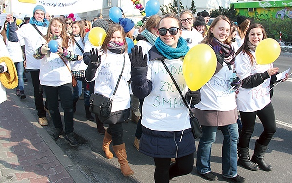  W ubiegłorocznym Marszu dla Życia w Zielonej Górze wzięło udział ok. 2,5 tys. osób