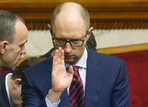 Jaceniuk: Janukowycz to nie prezydent