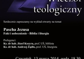 Wieczór teologiczny, Katowice, 13 marca 