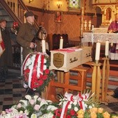 Edward Biesok ps. "Edek" z Mazańcowic, jeden z Żołnierzy Wyklętych, doczekał się pogrzebu po 67 latach, w grudniu 2013 r.