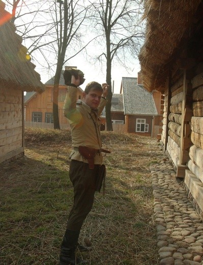 Rekonstrukcja historyczna w skansenie