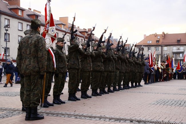 Wspomnienie żołnierzy wyklętych w Bytomiu